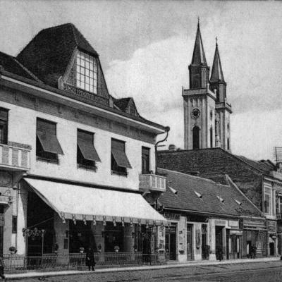 Kuca Fotografa Singera Podignuta 1911 Glavna Ulica 1913. Ias F 43 Inv. 12721