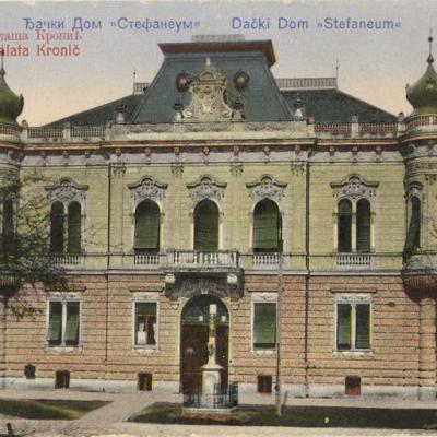 Dacki Dom Stefaneum Kronic Palata Venac Zivojina Misica 1926. Ias F 43 Inv. 821