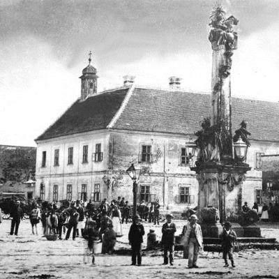 Latinska Skola Pocela Gradnja 1781. Fotografija Iz 1870. Ias F 43 Inv. 2460