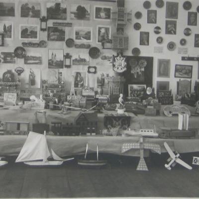 Muska Gradanska Skola Izlozba Rucnih Radova Skolska 1933 1934. Ias F 43 Inv. 1651